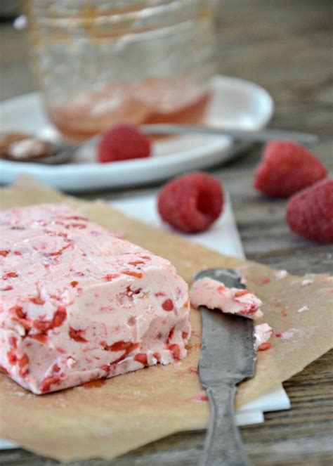 raspberry-peach-compound-butter-recipe-mountain image