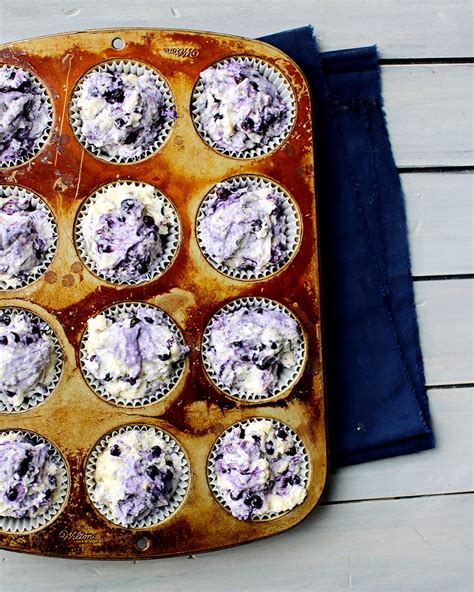 lemon-blueberry-sour-cream-muffins image