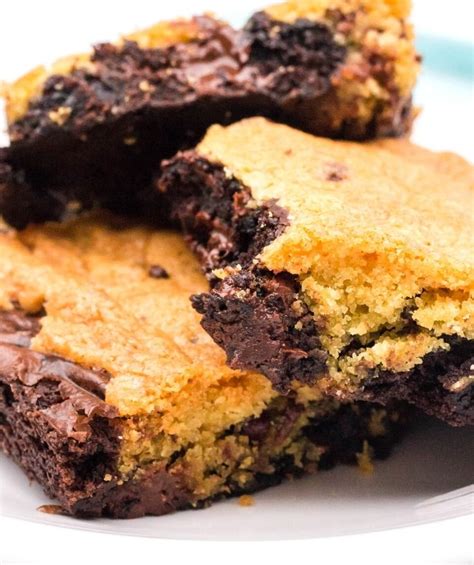 easy-marbled-cookie-brownie-recipe-dominos-copycat image