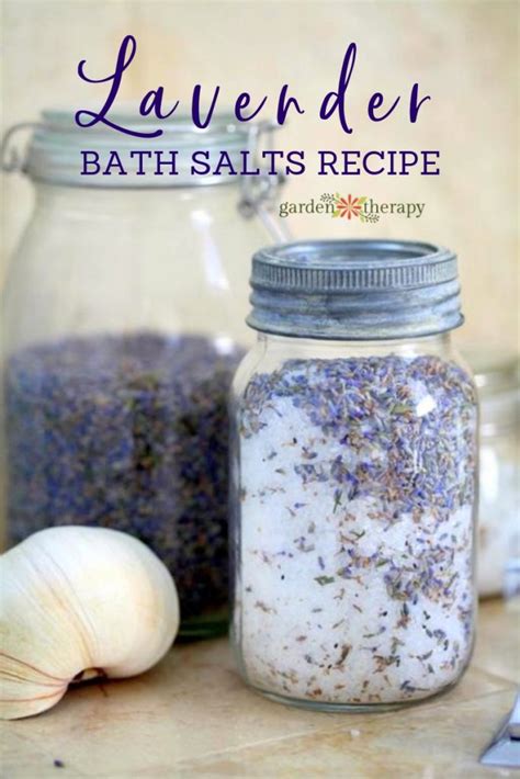 easy-homemade-lavender-bath-salts-recipe-garden image