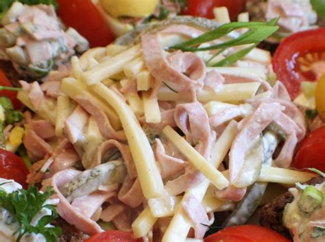 fleischsalat-german-style-meat-salad-kitchen-project image