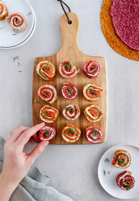 5-ingredient-smoked-salmon-pinwheels-recipe-girl-versus-dough image