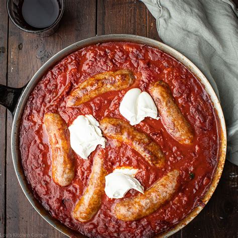 italian-sausages-borlotti-beans-nduja-sauce-lous image