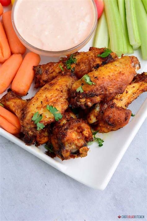 crispy-air-fryer-chicken-wings-with-dry-rub image
