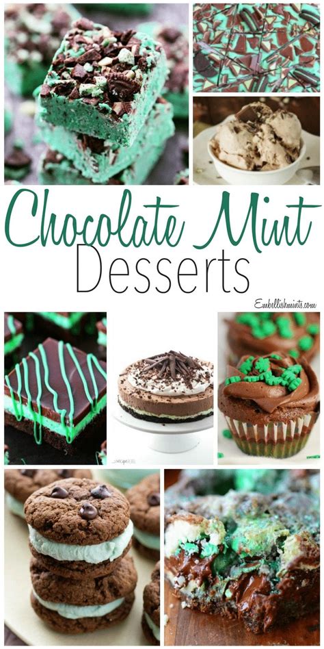 chocolate-mint-desserts-including-brownies image