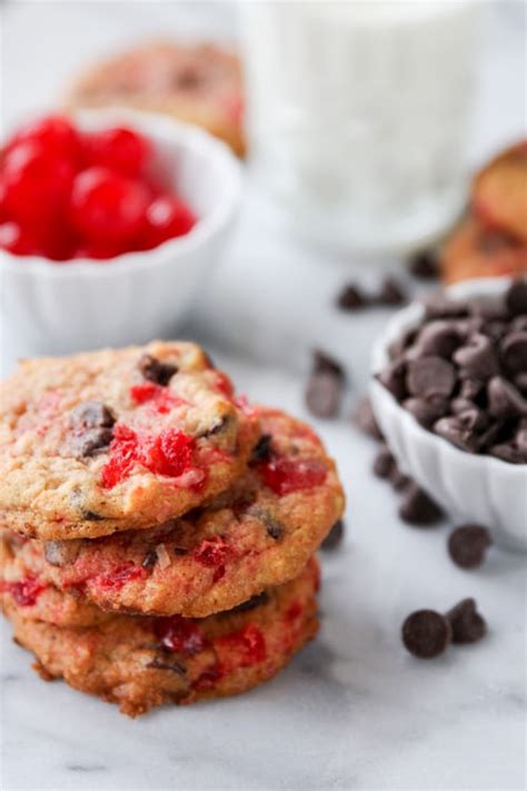 cherry-coconut-chocolate-chip-cookies-my-baking image