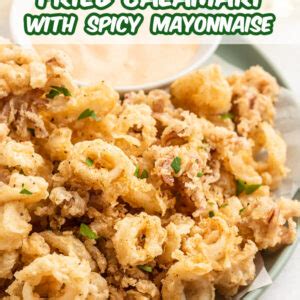 fried-calamari-with-spicy-mayonnaise-recipe-girl image