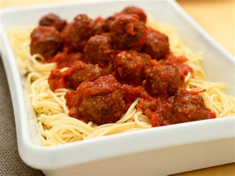spaghetti-and-meatballs-lightened-up-food-network image