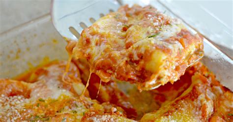 easy-3-ingredient-baked-ravioli-lasagna-casserole image