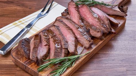 molasses-marinated-flank-steak image