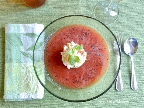 watermelon-gazpacho-with-crab-salad-great-eight image