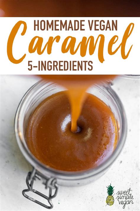 homemade-vegan-caramel-5-ingredients-sweet image