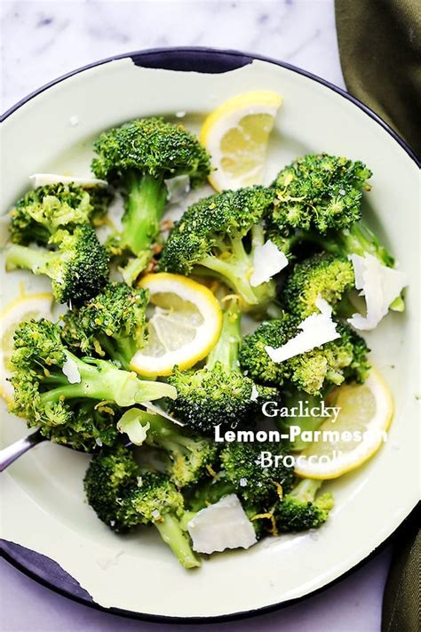 garlicky-lemon-parmesan-broccoli-recipe-diethood image