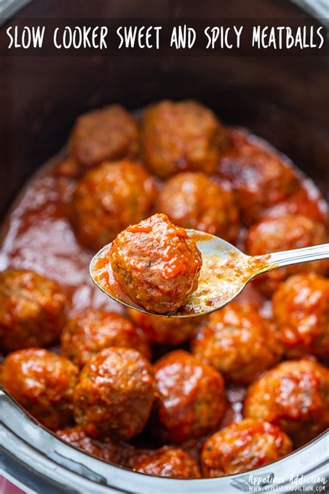 slow-cooker-sweet-and-spicy-meatballs image