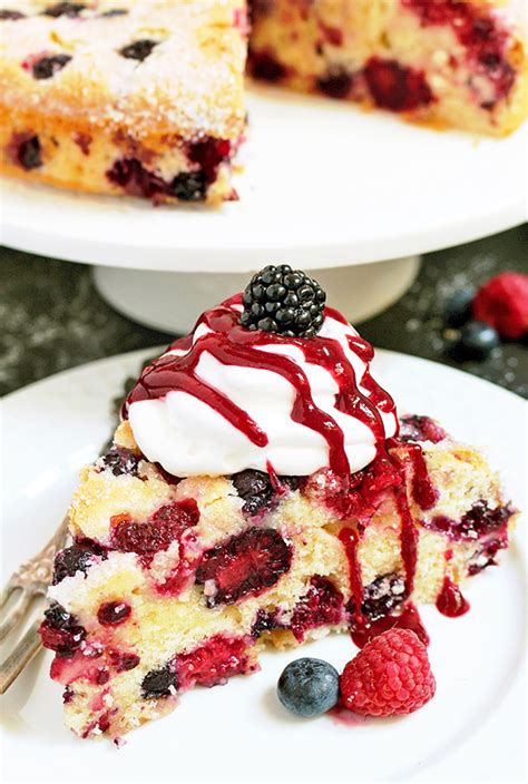 easy-fresh-berry-cream-cake-sweet-spicy-kitchen image