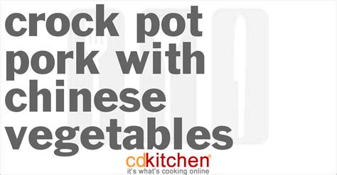pork-with-chinese-vegetables-crockpot image