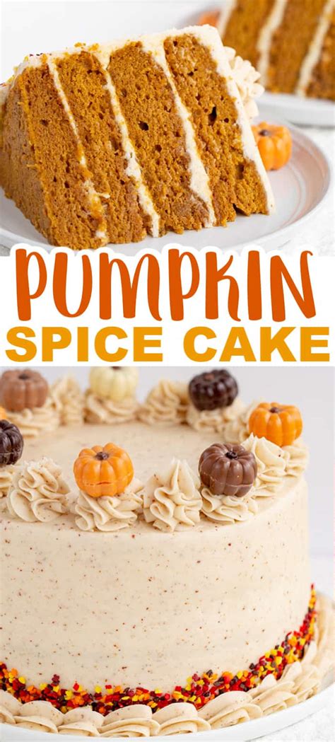pumpkin-spice-cake-with-brown-butter-frosting image