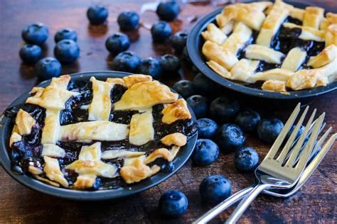 easy-mini-blueberry-pie-for-two-all-ways-delicious image