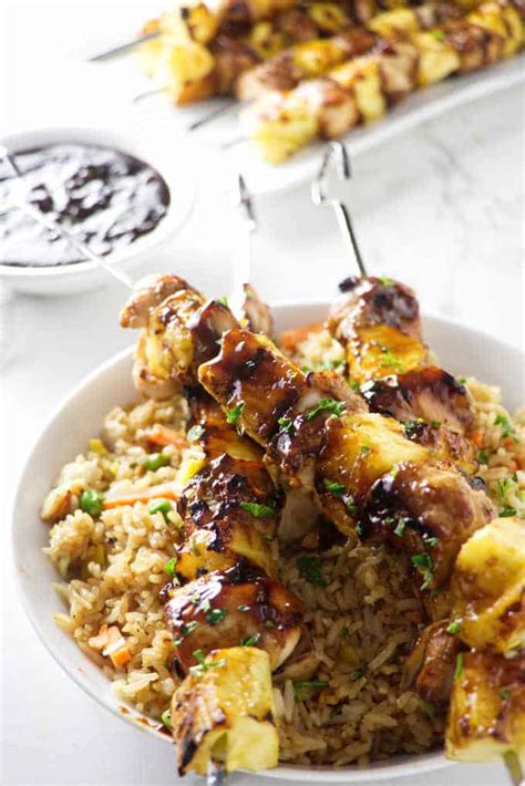 grilled-pineapple-chicken-kabobs image