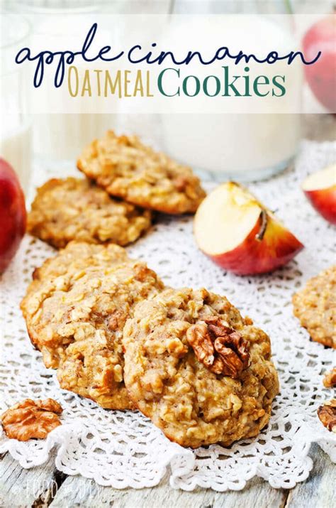 apple-cinnamon-oatmeal-cookies-recipe-food-and-diy image