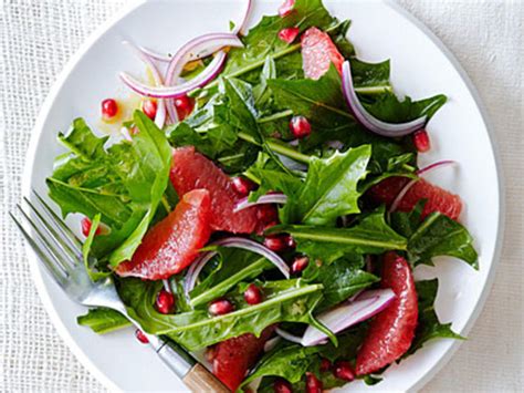 dandelion-and-grapefruit-salad-recipe-sunset-magazine image