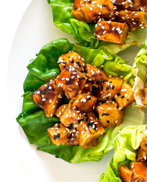 how-to-make-hoisin-chicken-lettuce-wraps-chef-savvy image