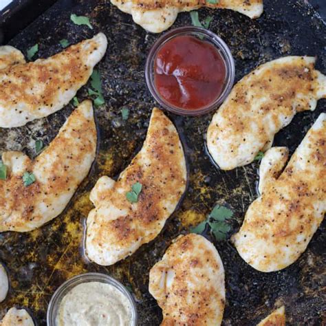 oven-baked-chicken-tenders-recipe-no-breading image