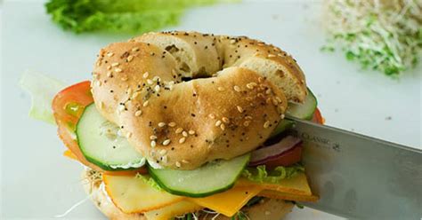 10-best-bagel-sandwich-vegetarian-recipes-yummly image