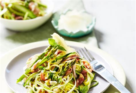 zucchini-asparagus-salad-with-pecorino image