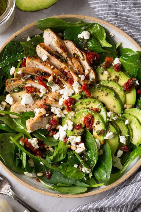 grilled-chicken-sun-dried-tomato-and-avocado-spinach image