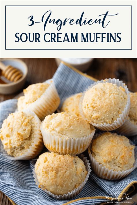 3-ingredient-sour-cream-muffins-the image
