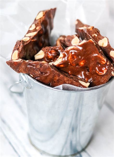 chocolate-peanut-butter-peanut-brittle-daily-dish image