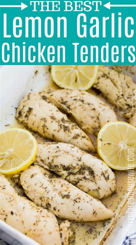 lemon-garlic-chicken-tenders-the-diary-of-a-real image