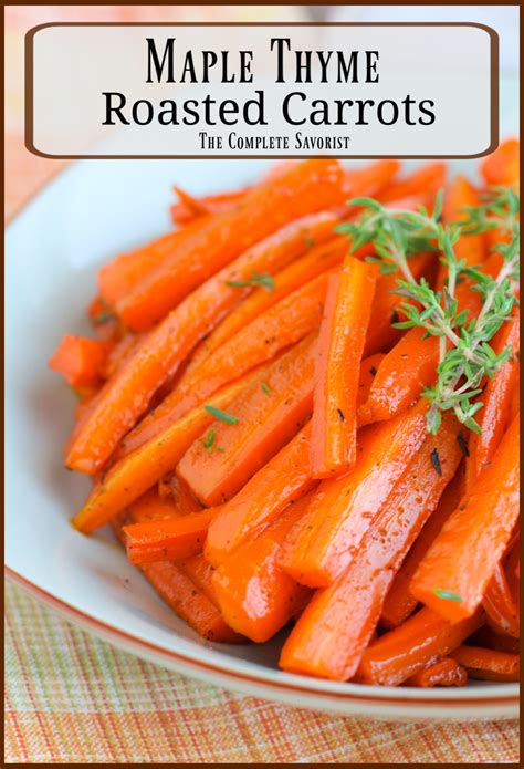 maple-thyme-roasted-carrots-the-complete-savorist image