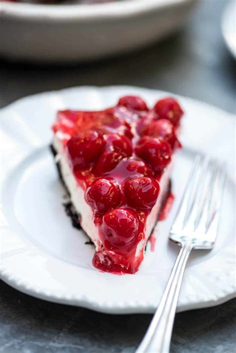 easy-cherry-cheesecake-pie-valeries-kitchen image