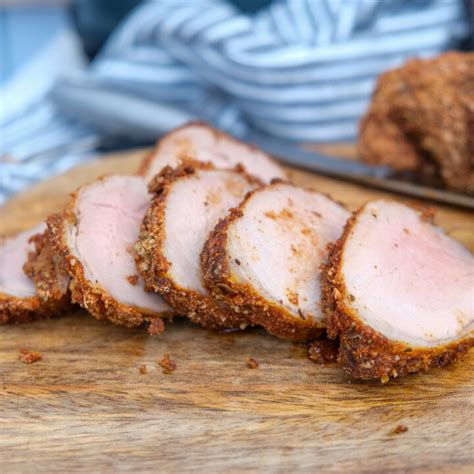 the-best-air-fryer-pork-tenderloin-recipe-the-foodie image
