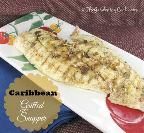 caribbean-grilled-snapper-with-pineapple-great image