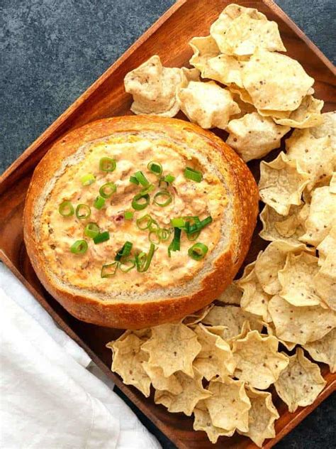 cheesy-salsa-dip-in-a-bread-bowl-pudge image