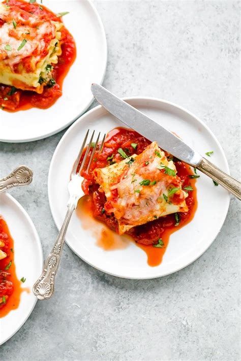 spinach-lasagna-roll-recipe-skinnytaste image