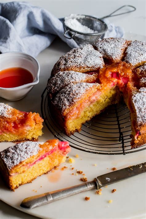 rhubarb-cake-recipe-great-british-chefs image