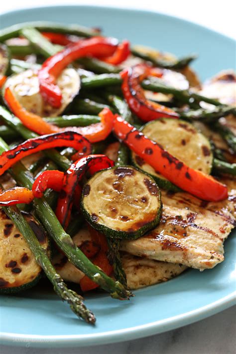 honey-balsamic-grilled-chicken-and-vegetables image
