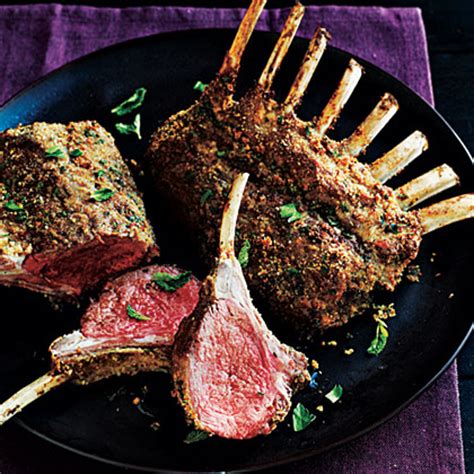 herb-crusted-rack-of-lamb-recipe-myrecipes image