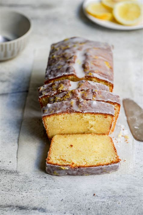 simple-lemon-pound-cake-loaf-with-lemon-glaze-belula image