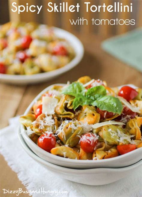 spicy-tortellini-skillet-dinner-dizzy-busy-and-hungry image