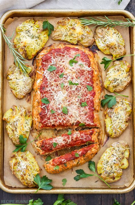 italian-turkey-meatloaf-with-parmesan-rosemary image