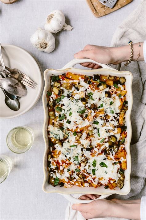 baked-ziti-with-eggplant-foolproof-living image
