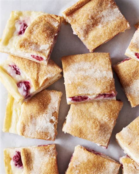 lemon-raspberry-cream-cheese-bars-kitchn image