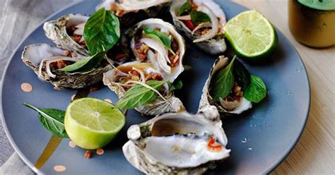 barbecued-oysters-with-bacon-chilli-tamarind-sauce image