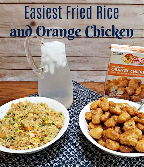 easiest-fried-rice-and-orange-chicken-clever-housewife image