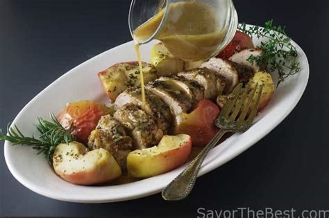 cider-braised-pork-tenderloin-with-apples-savor-the image